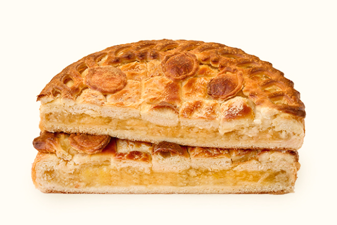 Слоеный пирог с ананасом и лимоном в Пироговом Дворике