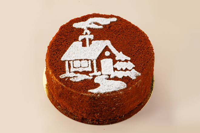 Торт сметанник «Счастливый дом» в Пироговом Дворике