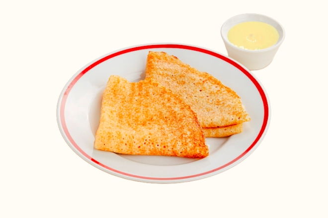 Блины со сгущенкой в Пироговом Дворике