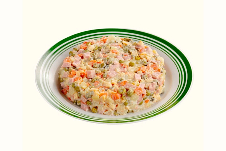 Салат Оливье в Пироговом Дворике