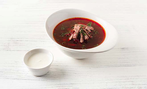 Борщ Бабушкин в Пироговом Дворике