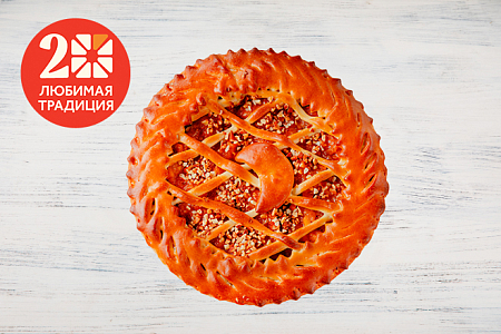 Пирог с тыквой и курагой  в Пироговом Дворике